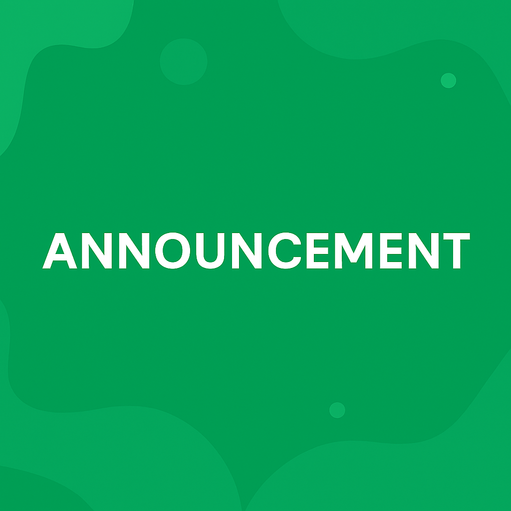 Announcement