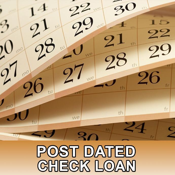 Post Dated Check Loan